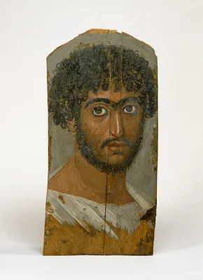 Panel Portrait of a Bearded Man