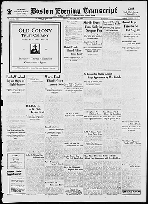 Boston Evening Transcript
