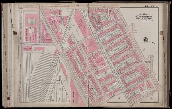 Atlas of the city of Boston, Boston proper and Back Bay : from actual surveys and official plans