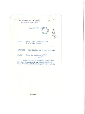 Highlights of Powers Trial