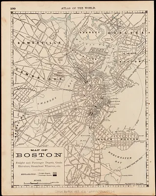 Map of Boston