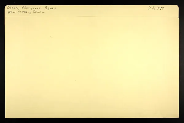 Stack, Margaret Agnes