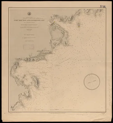 Dominion of Canada, Nova Scotia - south coast, Port Mouton and Liverpool Bay