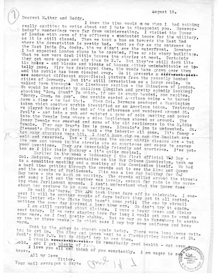 Transcript of Letter from Katherine Fite to Mr. and Mrs. Emerson Fite