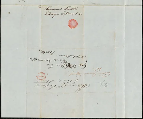 Samuel Smith to George Coffin, 29 May 1844