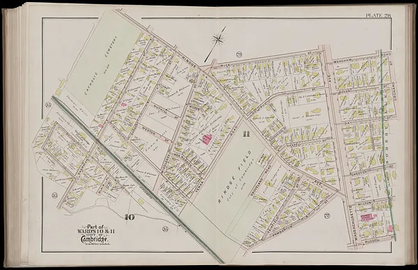 Atlas of the city of Cambridge, Massachusetts