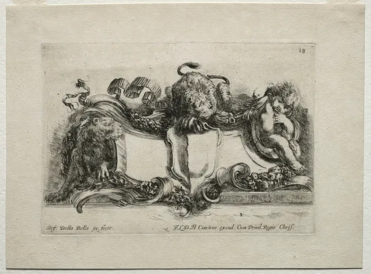 Collection of Various Caprices and New Designs of Cartouches and Ornaments:  No 18