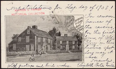 Birthplaces of John and John Q. Adams