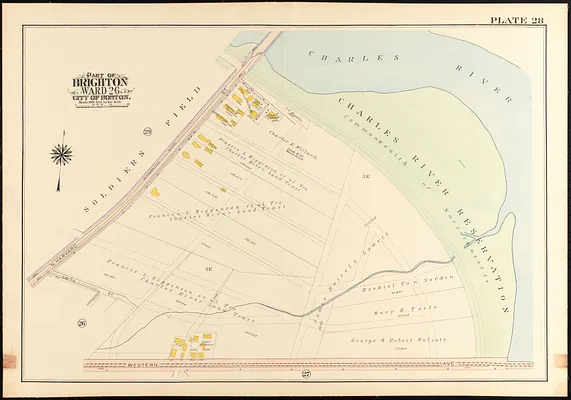Atlas of the city of Boston, wards 25 & 26, Brighton