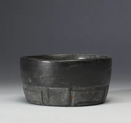 Bowl with Carved Design