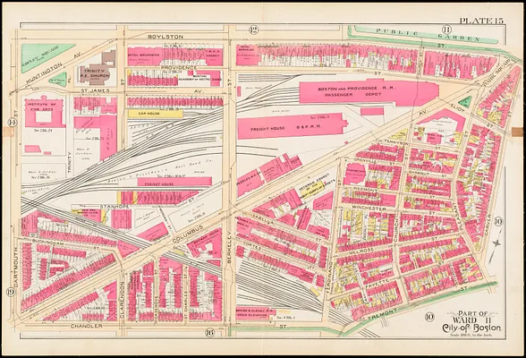 Atlas of the city of Boston : city proper and Roxbury