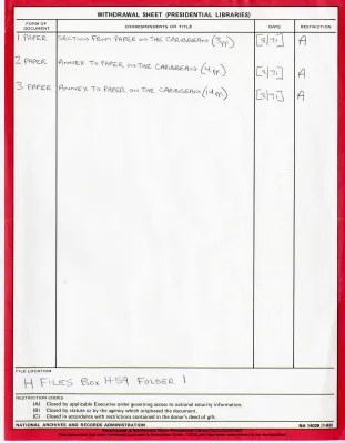 SRG Meeting - Latin America/Caribbean 8/17/71 [1 of 3]