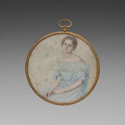 The Blue Gown (Portrait of Ethel Coe)