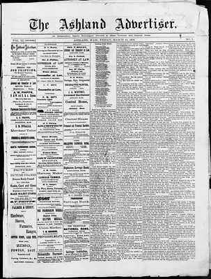 The Ashland Advertiser