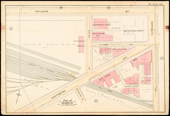 Atlas of the city of Boston : city proper