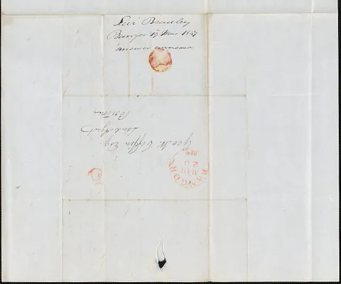 Levi Bradley to George Coffin, 19 March 1847