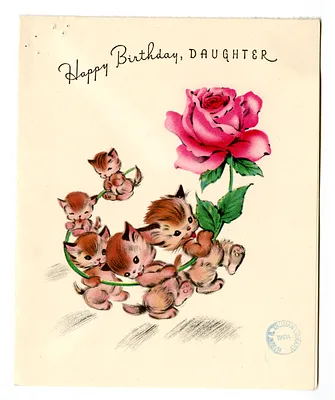 Birthday Card from Madge Gates Wallace to Bess W. Truman