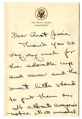 Letter from Margaret Truman to Jessie McDearmon
