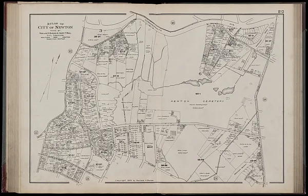 Atlas of the city of Newton, Massachusetts