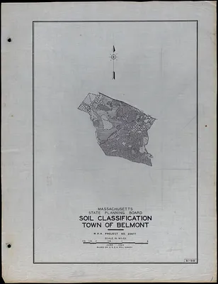 Soil Classification Town of Belmont