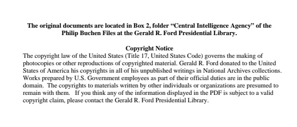 Central Intelligence Agency