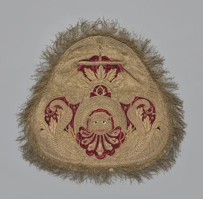 Gold Embroidered Pistol Cover