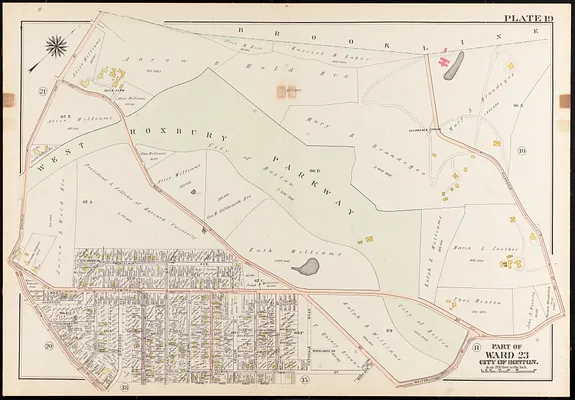 Atlas of the city of Boston, West Roxbury