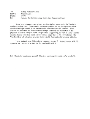Regulatory Event Materials [1]