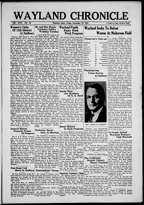 The Wayland Chronicle