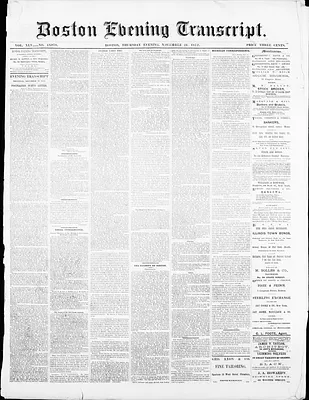 Boston Evening Transcript