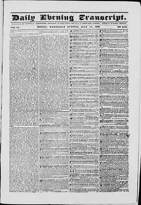 Daily Evening Transcript