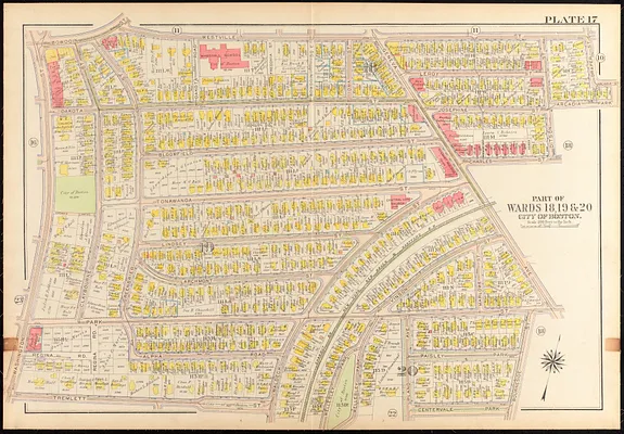 Atlas of the city of Boston, Dorchester