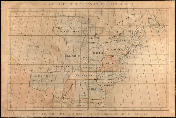 Map of the United States