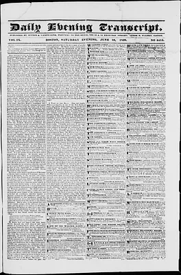 Daily Evening Transcript