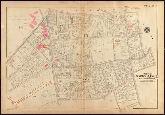 Atlas of the city of Boston, West Roxbury