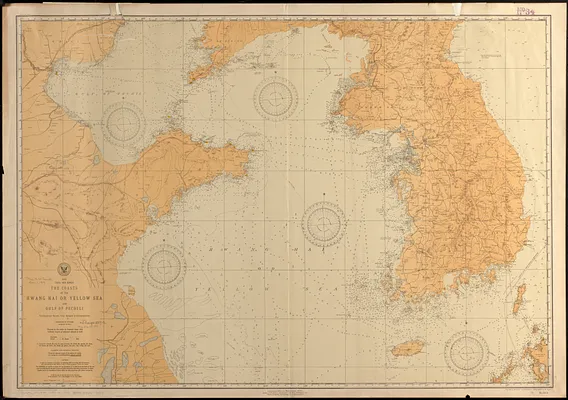 The coasts of the Hwang Hai or Yellow Sea and Gulf of Pechili