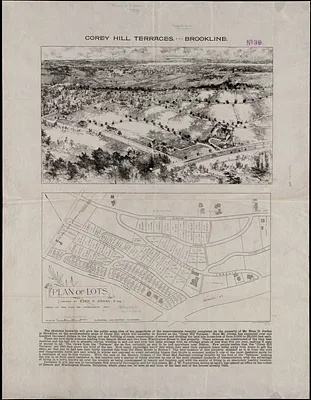 Corey Hill Terraces, Brookline