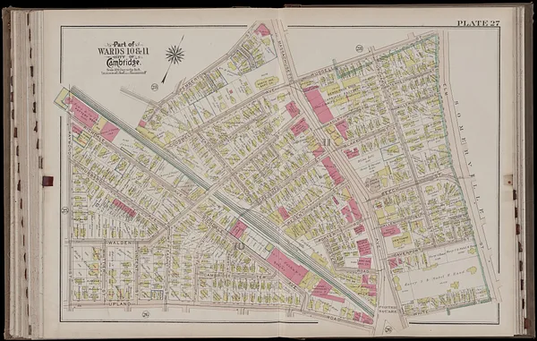 Atlas of the city of Cambridge, Massachusetts