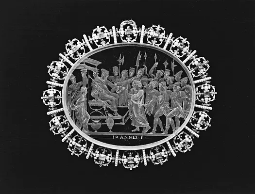 Plaque with Christ before Pilate