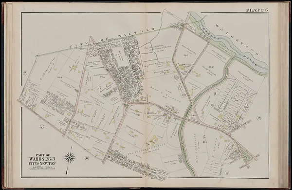 Atlas of the city of Newton, Massachusetts