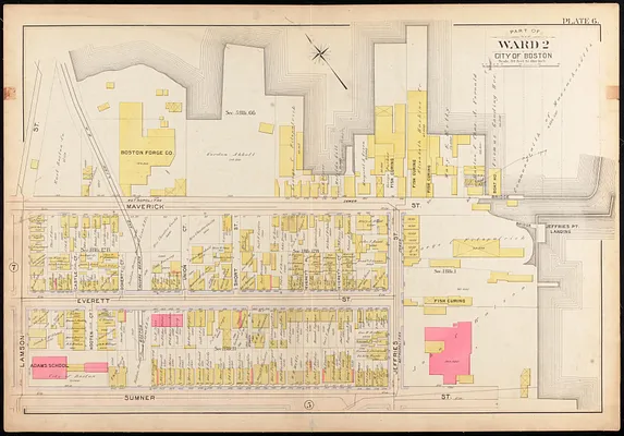 Atlas of the city of Boston, East Boston
