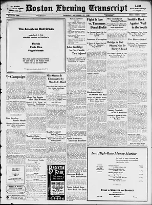 Boston Evening Transcript