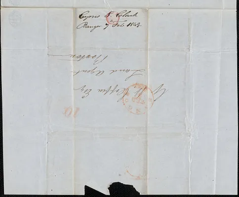 Cyrus S. Clark to George Coffin, 7 February 1849
