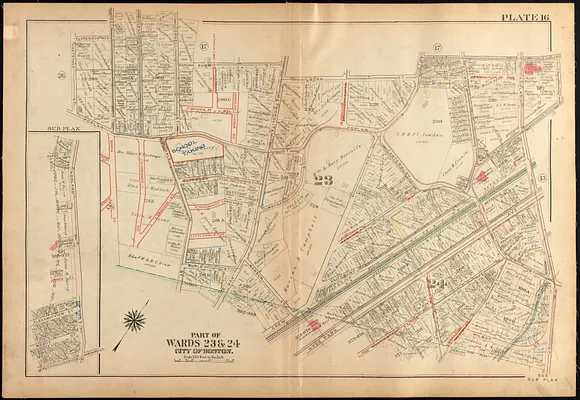 Atlas of the city of Boston, West Roxbury