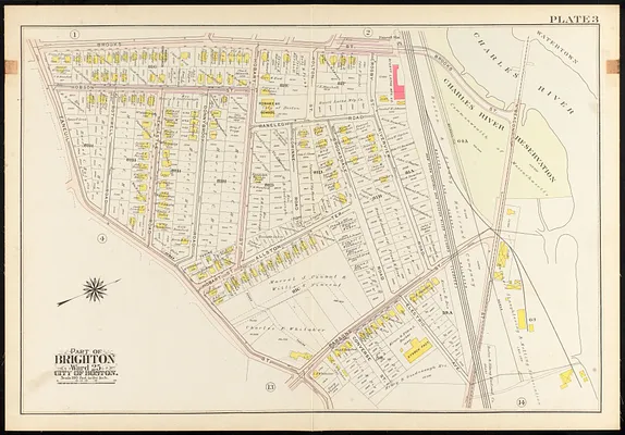 Atlas of the city of Boston, ward 25, Brighton