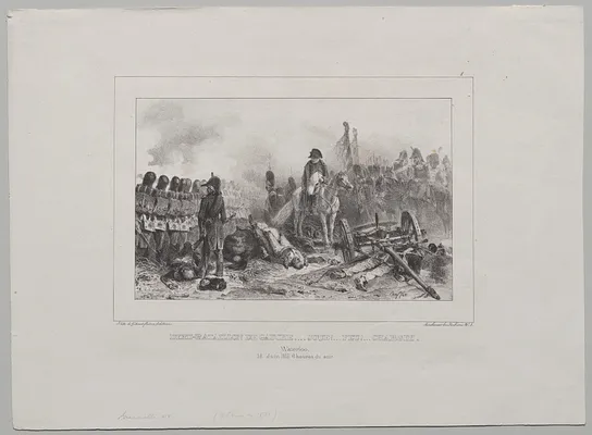 Lithographic Album of 1837: Half-Battalion at Left…Aim!...Fire!...Load