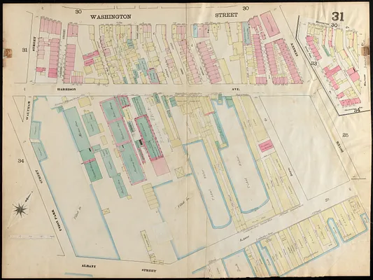 Insurance map of Boston : volume 2