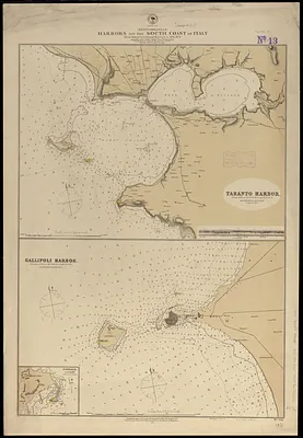 Mediterranean, harbors on the south coast of Italy