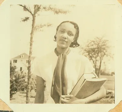 Dillard University, Female Student with Books