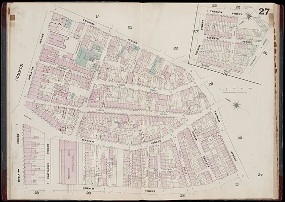 Insurance map of Boston : volume 2